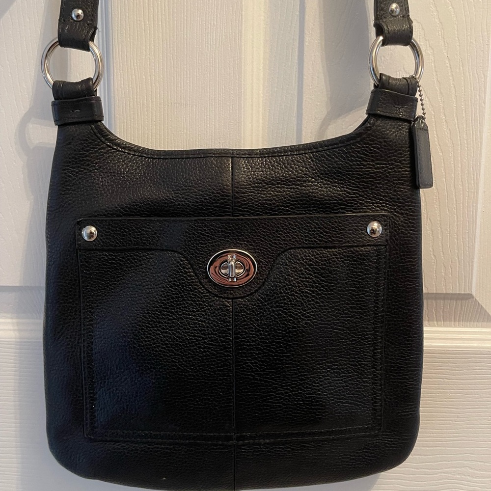 Coach Black Crossbody Purse - Light Wear